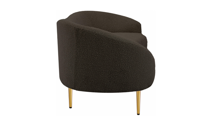 Meridian Furniture Ritz 3-Seater Boucle Fabric Sofa