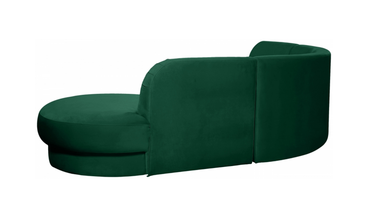 Meridian Furniture Rosa Velvet Upholstered 3pc.-Sectional Sofa-Jennifer Furniture