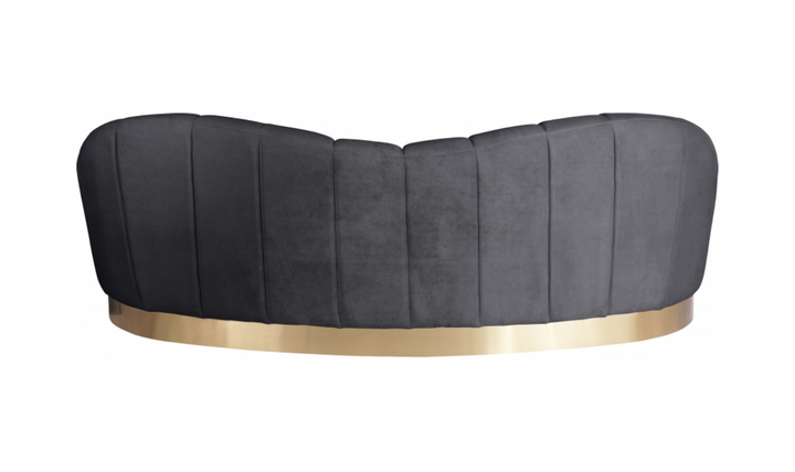 Meridian Furniture Shelly Velvet Upholstered Sofa