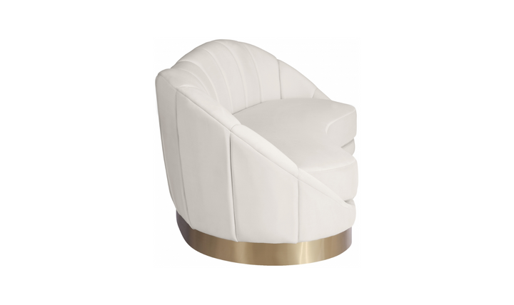 Meridian Furniture Shelly Velvet Upholstered Sofa-Jennifer Furniture