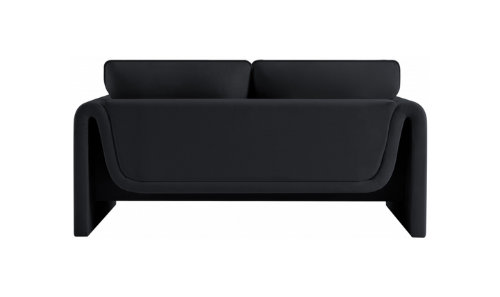 Meridian Furniture Sloan Velvet Fabric Upholstered Loveseat
