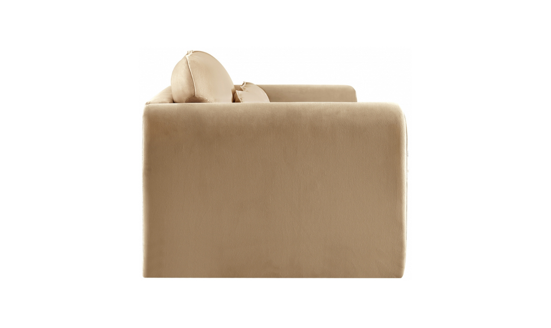 Meridian Furniture Sloan Velvet Fabric Upholstered Sofa