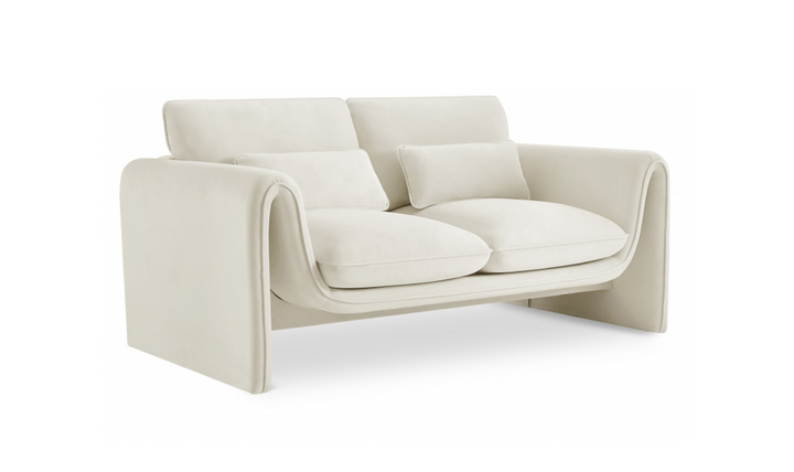 Meridian Furniture Sloan Velvet Fabric Upholstered Loveseat
