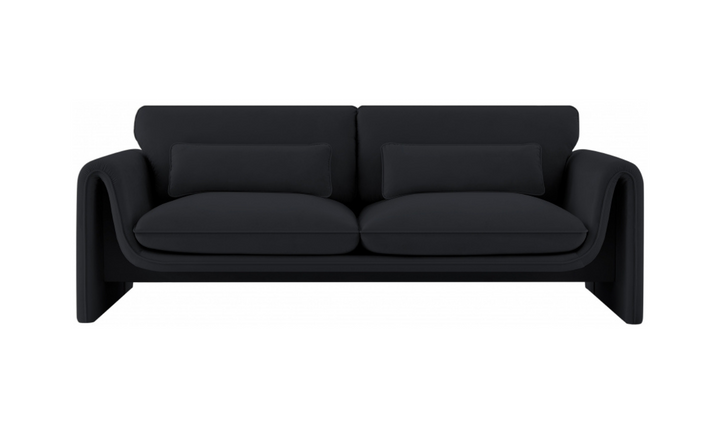 Meridian Furniture Sloan Velvet Fabric Upholstered Sofa