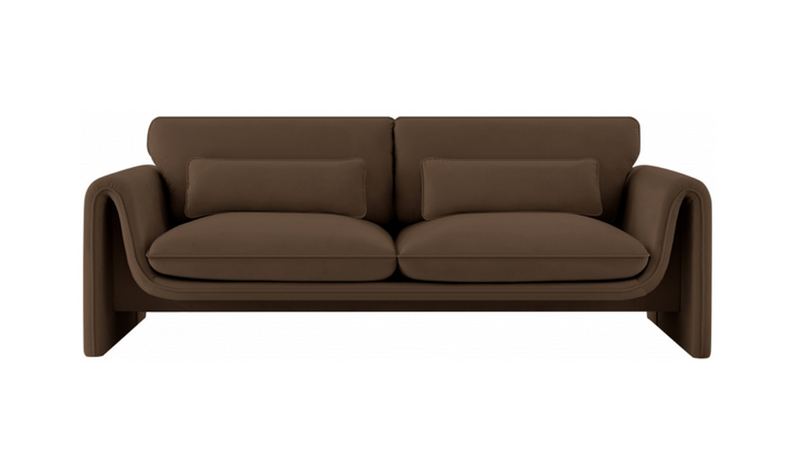 Meridian Furniture Sloan Velvet Fabric Upholstered Sofa