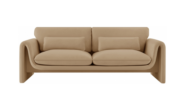 Meridian Furniture Sloan Velvet Fabric Upholstered Sofa