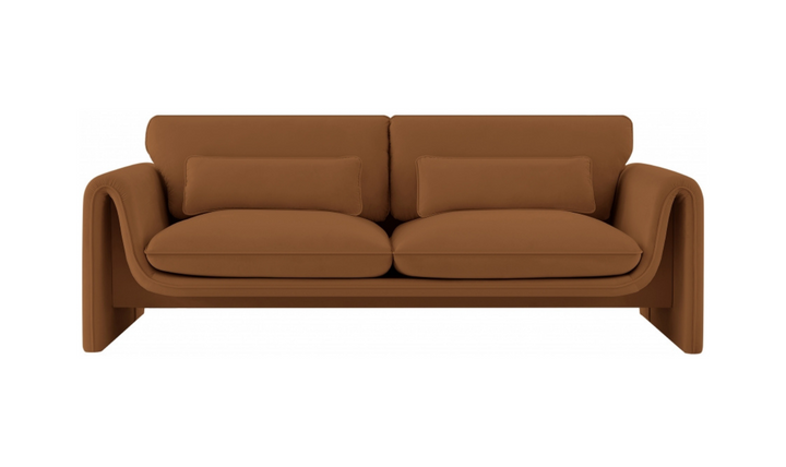 Meridian Furniture Sloan Velvet Fabric Upholstered Sofa