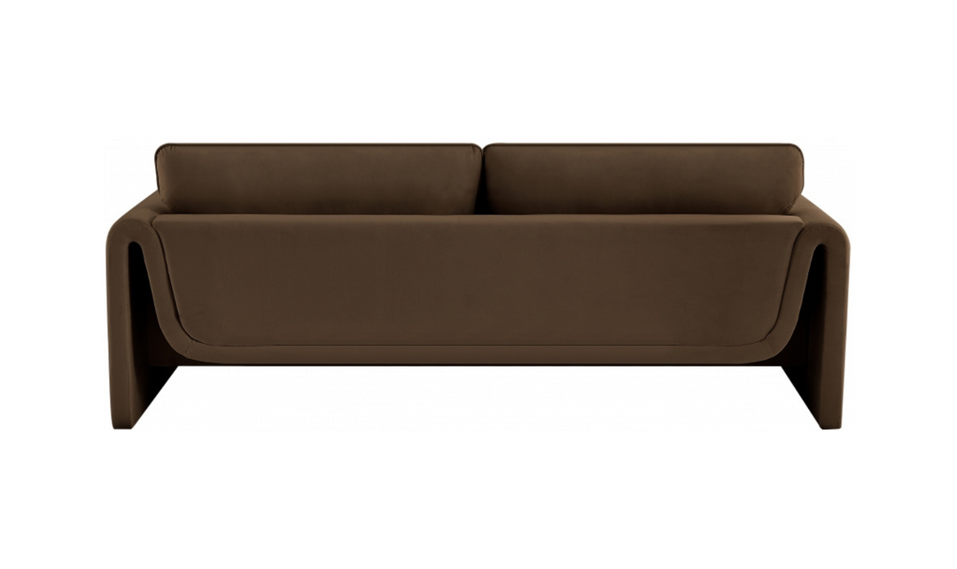 Meridian Furniture Sloan Velvet Fabric Upholstered Sofa