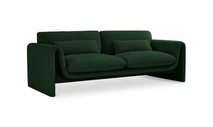 Meridian Furniture Stylus Boucle Fabric Upholstered Sofa
