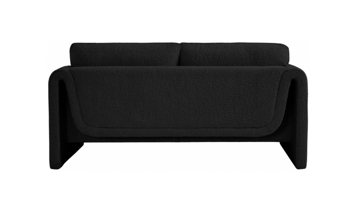 Meridian Furniture Stylus Boucle Fabric Upholstered Loveseat