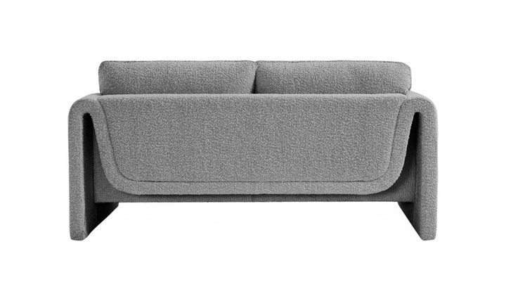 Meridian Furniture Stylus Boucle Fabric Upholstered Loveseat