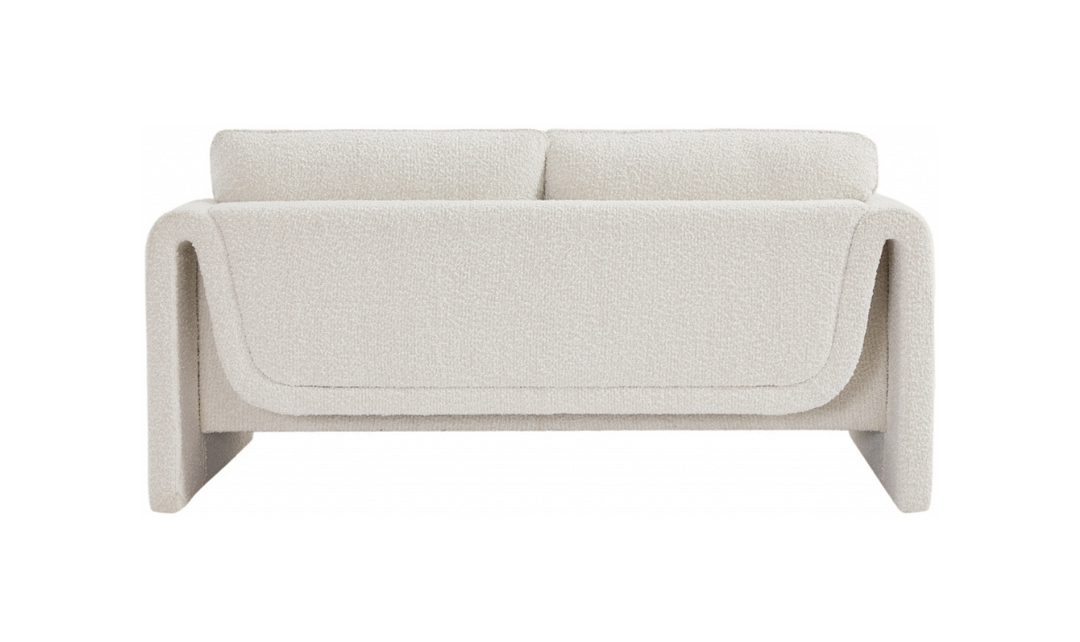 Meridian Furniture Stylus Boucle Fabric Upholstered Loveseat