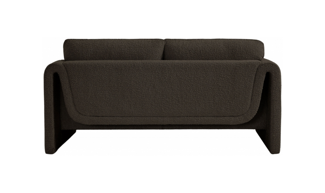 Meridian Furniture Stylus Boucle Fabric Upholstered Loveseat