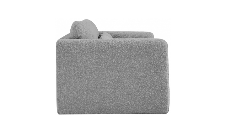 Meridian Furniture Stylus Boucle Fabric Upholstered Sofa