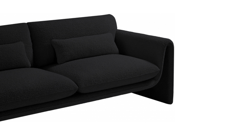Meridian Furniture Stylus Boucle Fabric Upholstered Sofa