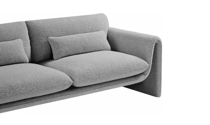 Meridian Furniture Stylus Boucle Fabric Upholstered Sofa