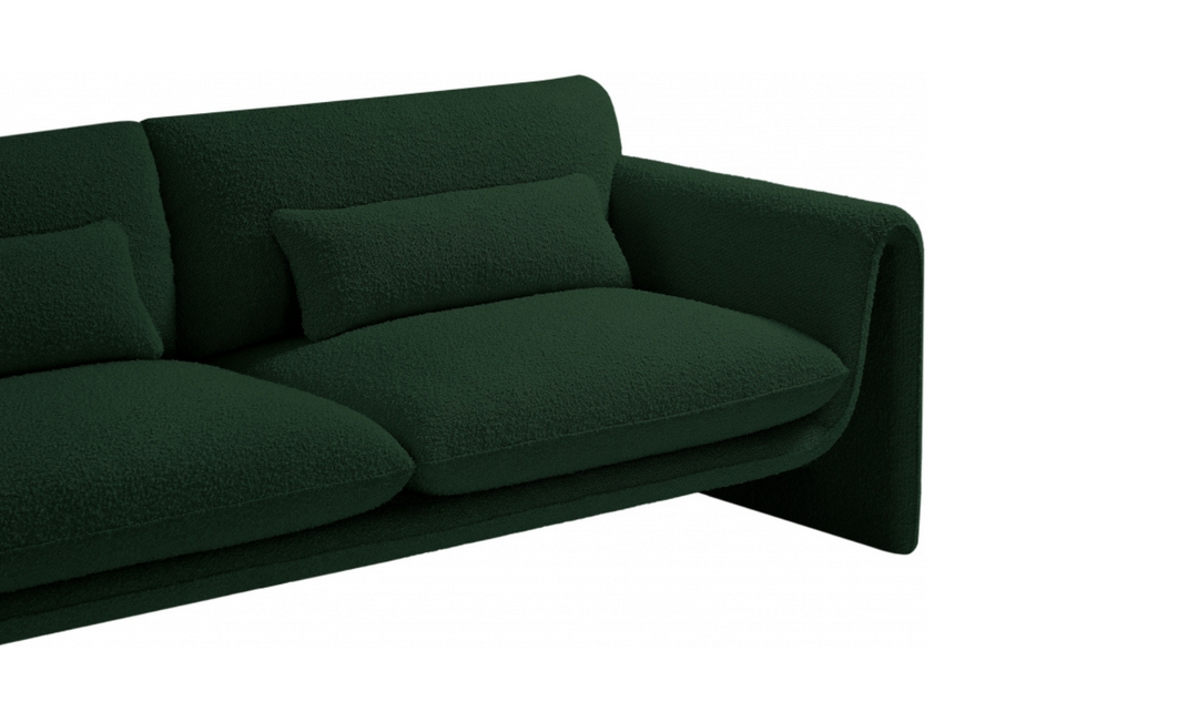 Meridian Furniture Stylus Boucle Fabric Upholstered Sofa