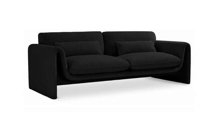 Meridian Furniture Stylus Boucle Fabric Upholstered Sofa