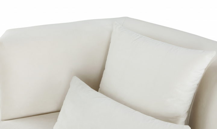 Meridian Furniture Marquis 3-Seater Velvet Upholstered Sofa-Jennifer Furniture