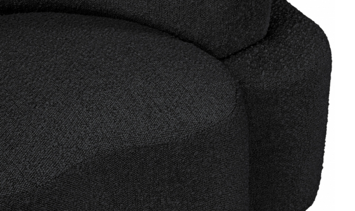 Meridian Principessa Boucle Fabric Upholstered Loveseat
