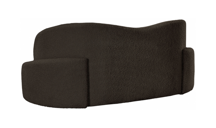 Meridian Principessa Boucle Fabric Upholstered Loveseat