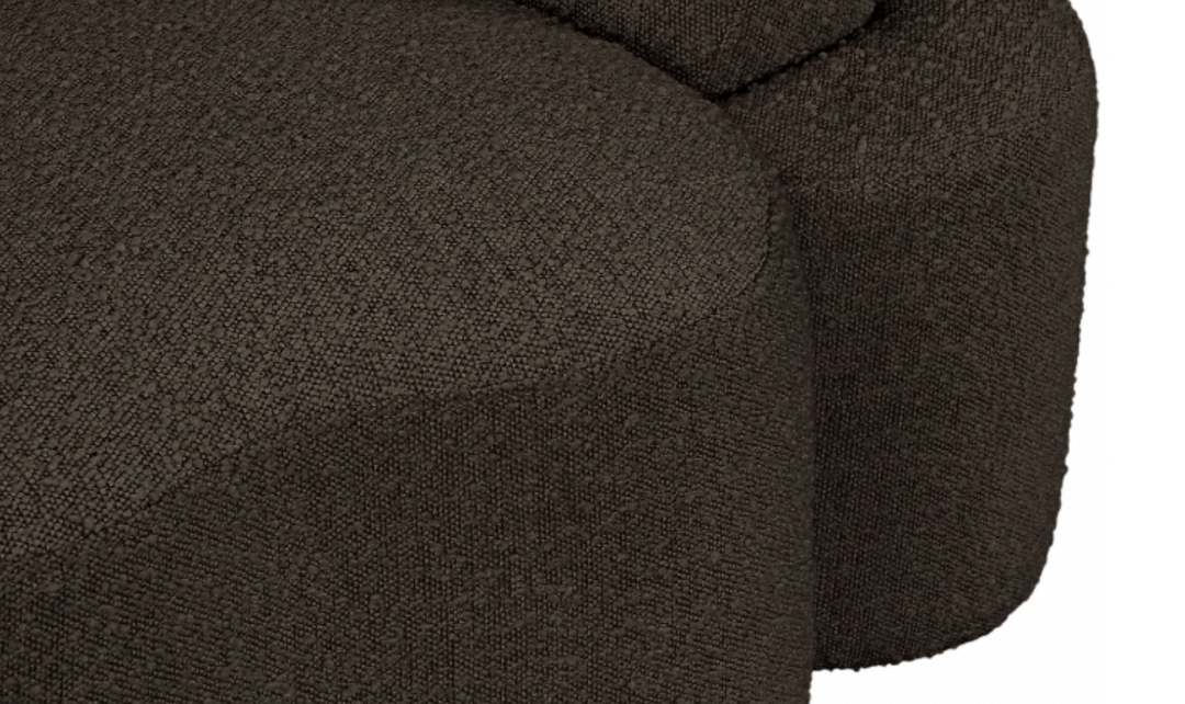 Meridian Principessa Boucle Fabric Upholstered Loveseat