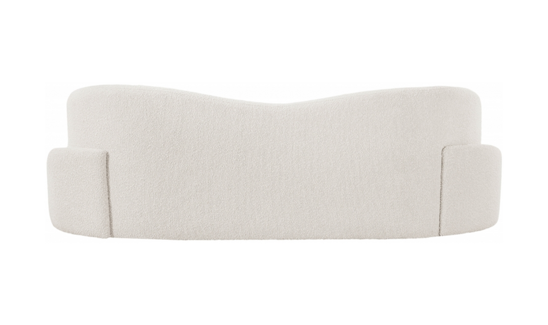 Meridian Principessa Boucle Fabric Upholstered Sofa