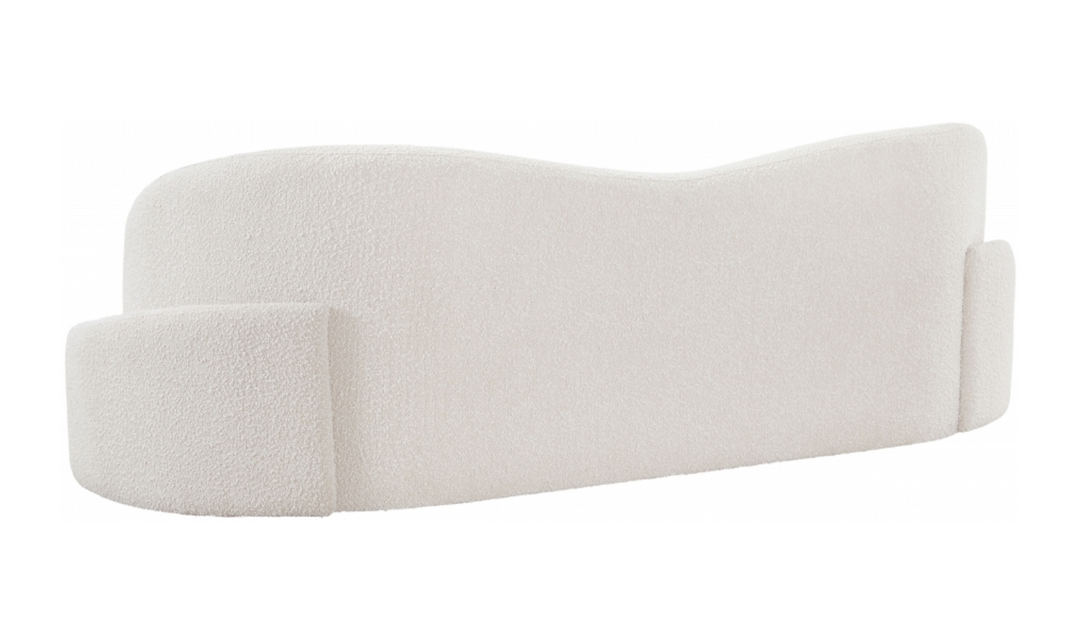 Meridian Principessa Boucle Fabric Upholstered Sofa