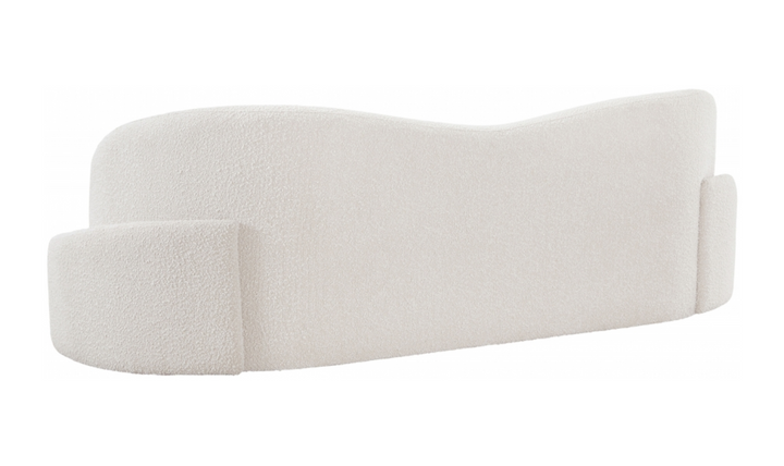 Meridian Principessa Boucle Fabric Upholstered Sofa