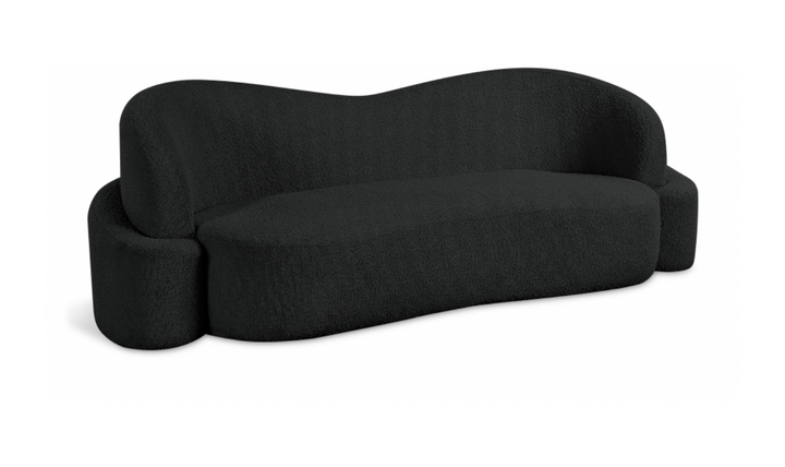 Meridian Principessa Boucle Fabric Upholstered Sofa