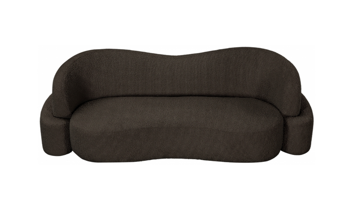 Meridian Principessa Boucle Fabric Upholstered Sofa