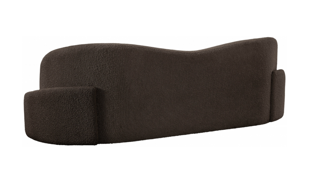 Meridian Principessa Boucle Fabric Upholstered Sofa