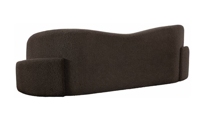 Meridian Principessa Boucle Fabric Upholstered Sofa