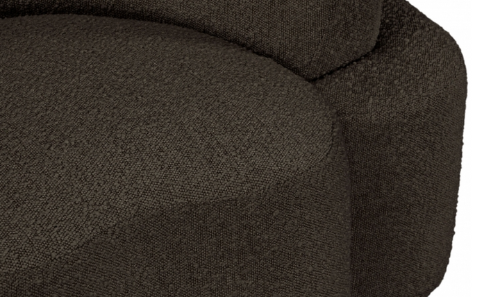 Meridian Principessa Boucle Fabric Upholstered Sofa