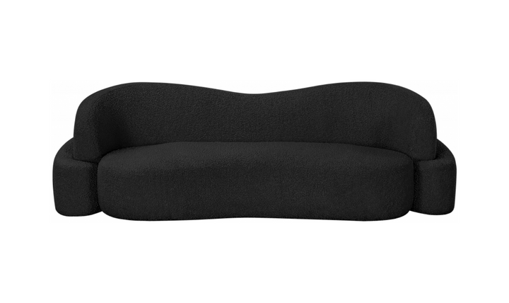 Meridian Principessa Boucle Fabric Upholstered Sofa