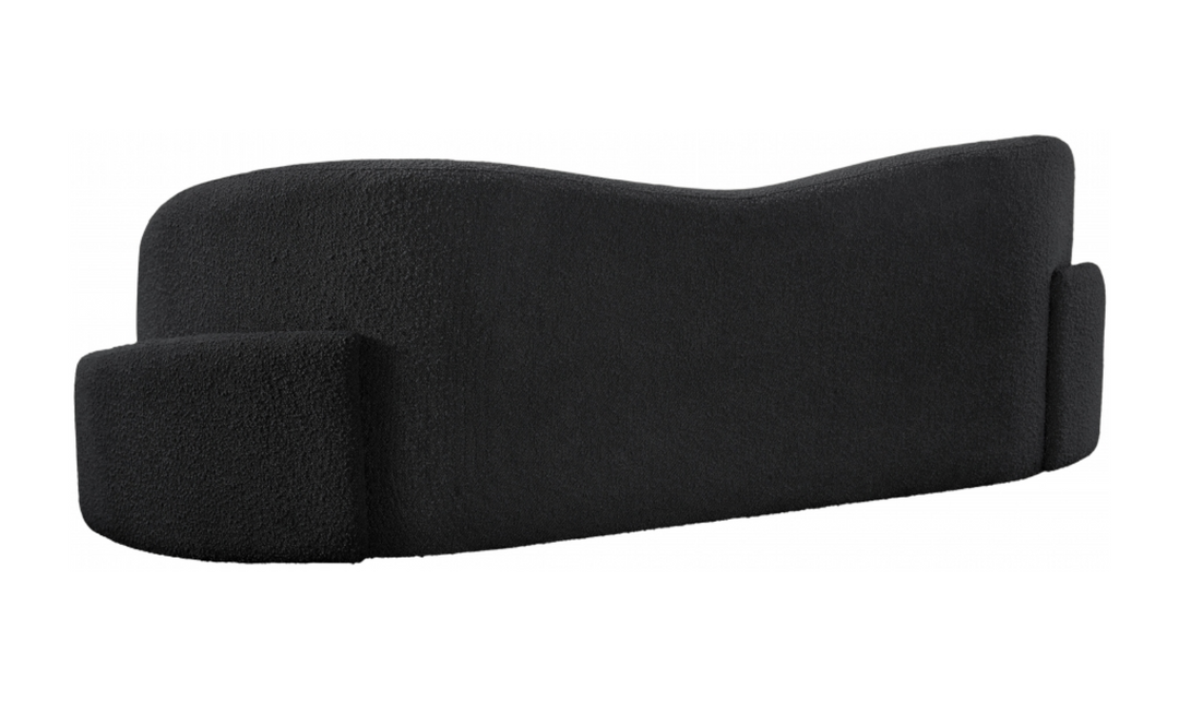 Meridian Principessa Boucle Fabric Upholstered Sofa