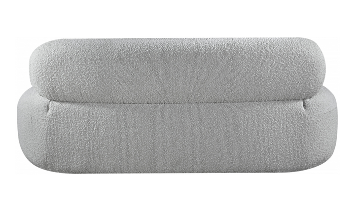 Meridian Venti Boucle Fabric Upholstered Loveseat