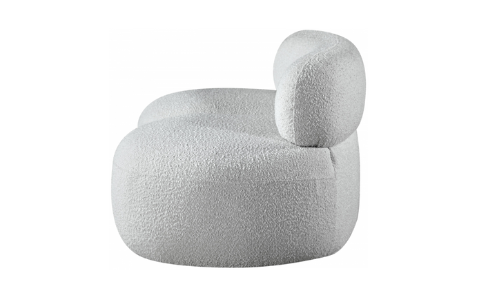 Meridian Venti Boucle Fabric Upholstered Loveseat