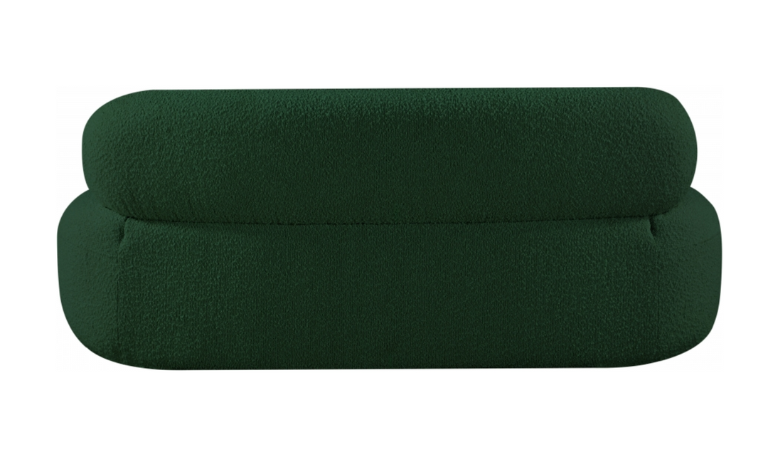 Meridian Venti Boucle Fabric Upholstered Loveseat