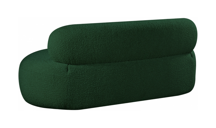 Meridian Venti Boucle Fabric Upholstered Loveseat