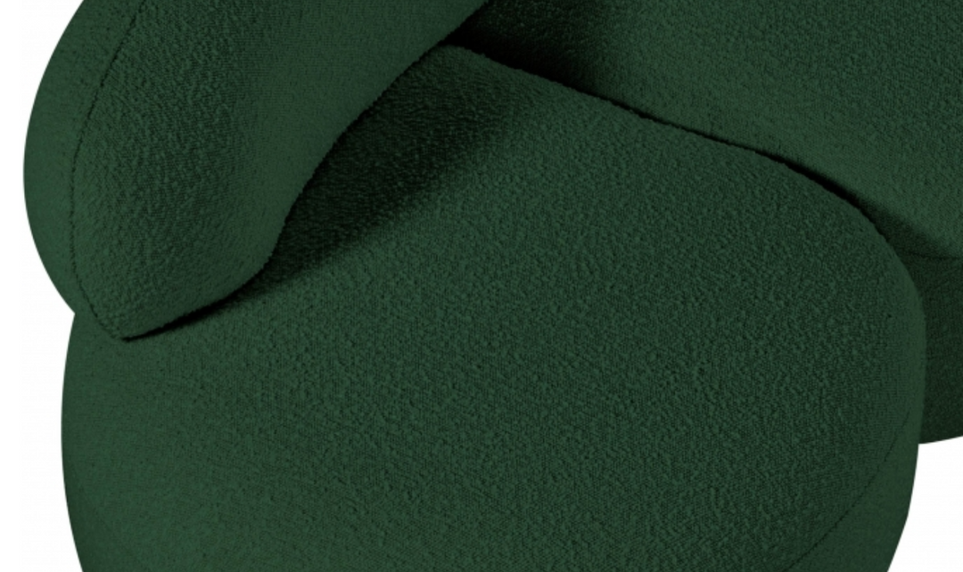 Meridian Venti Boucle Fabric Upholstered Loveseat