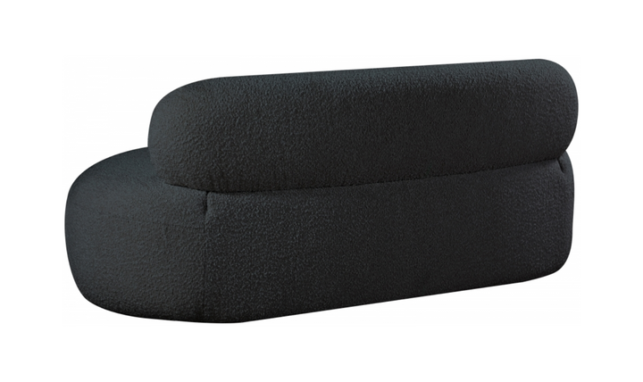 Meridian Venti Boucle Fabric Upholstered Loveseat
