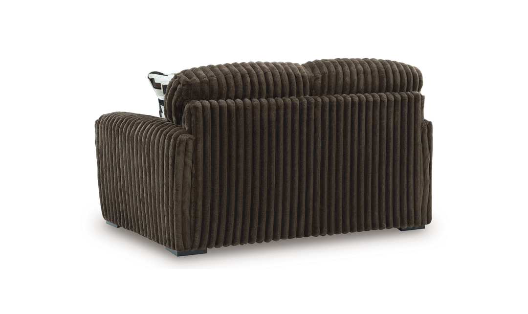 Modern Heritage Midnight-Madness Fabric Loveseat - Jennifer Furniture