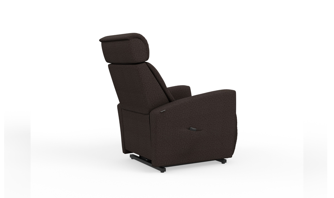 Fjords Milan Leather Power Lift Recliner Chair with Power Headrest