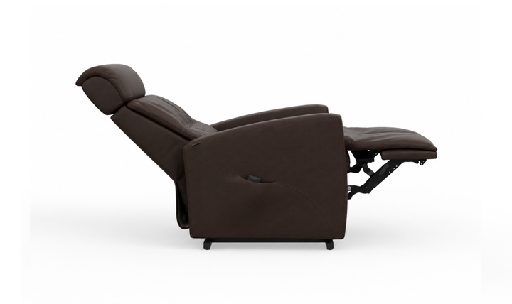 Fjords Milan Leather Power Lift Recliner Chair with Power Headrest