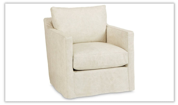Four Seasons Miles Chair Leather with Track Arms