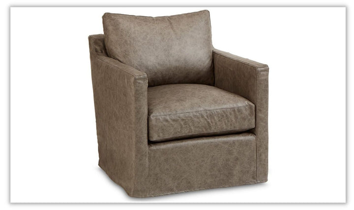 Four Seasons Miles Chair Leather with Track Arms