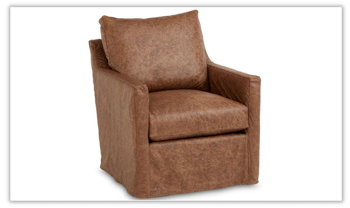 Four Seasons Miles Chair Leather with Track Arms