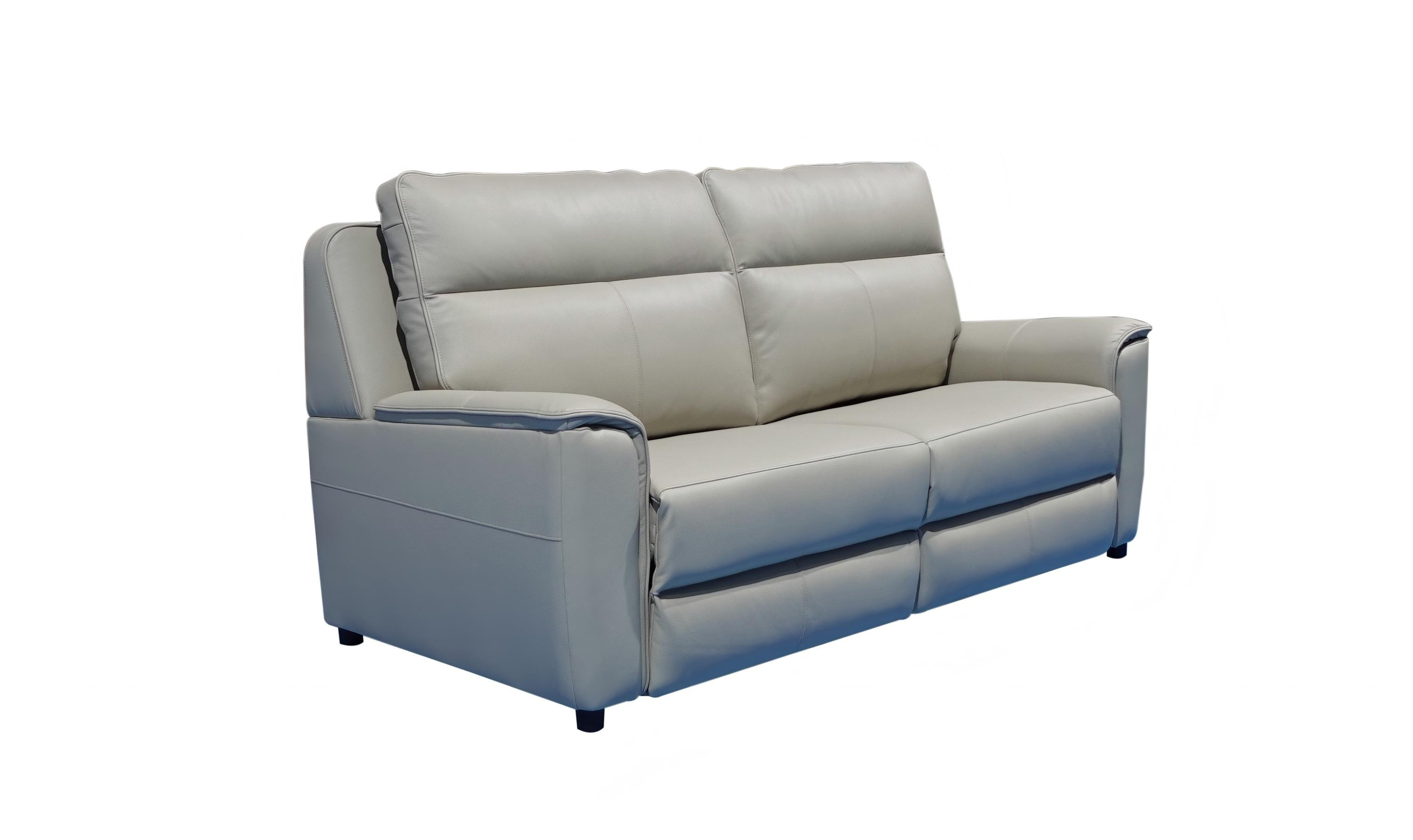 Klaussner Italia Venezia Leather Queen Sleeper With Memory Foam Mattress