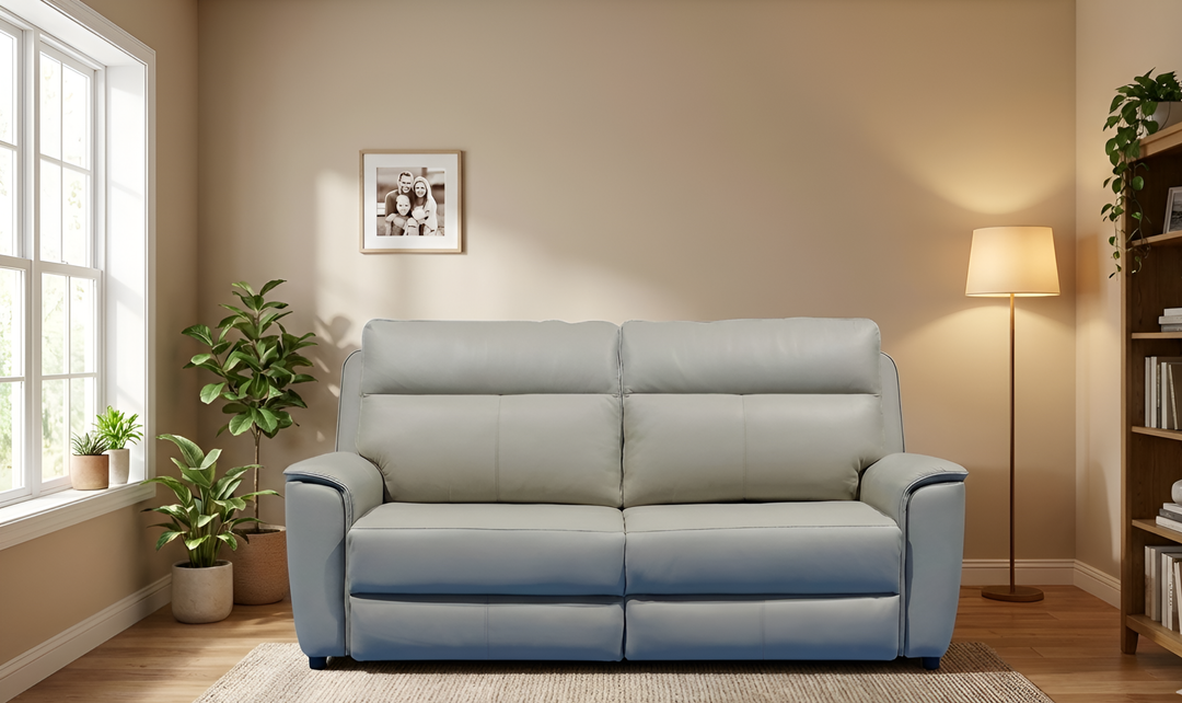 Klaussner Modena Leather Sleeper Sofa -Jennifer Furniture